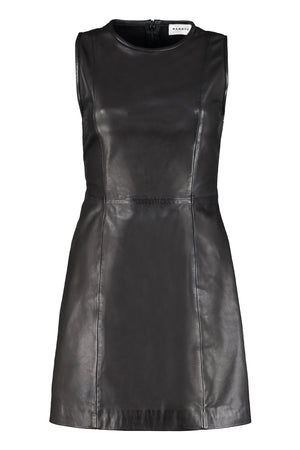 Maciockx leather mini dress-0